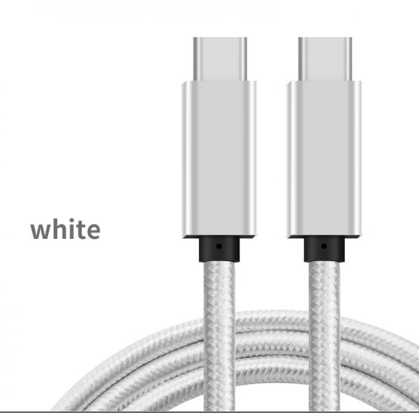 Picture of USB3.1 Gen2 cable 10Gbps 100W（Nylon jacket）